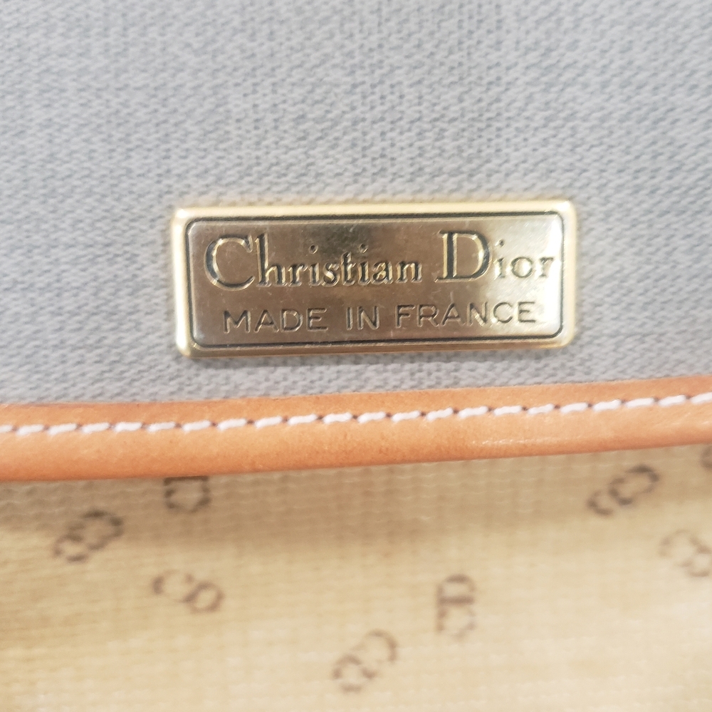 Dior Tan and Cream Shoulder Bag - Picture 11 of 12